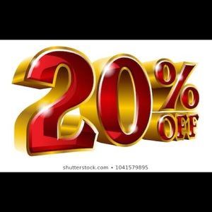 FINAL DAY for 20% OFF EVERYTHING 🤷‍♀️